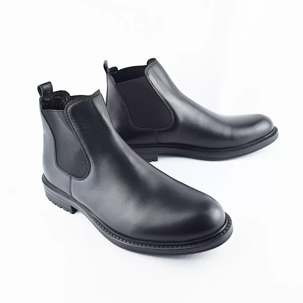 Bottine homme 270 noir cuir pour homme ....  miniature